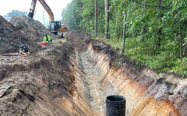 Kanalisatsioonitrasside ehitus